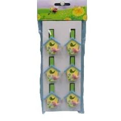 Fa Csipesz X6 P.Ház Zö/Sá 045492