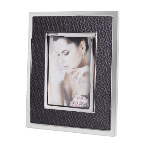 Fém+Műbőr+Fa Képtartó Kígyó 496265