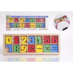 Fa Számok 28Db Dobozban 729204