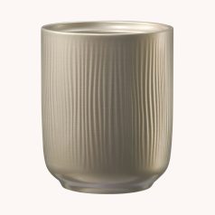 Kerámia Kaspó Falun Met.Bézs