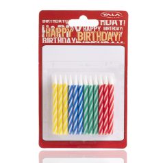 Gyertya Szülinapi*24  Színes 497158