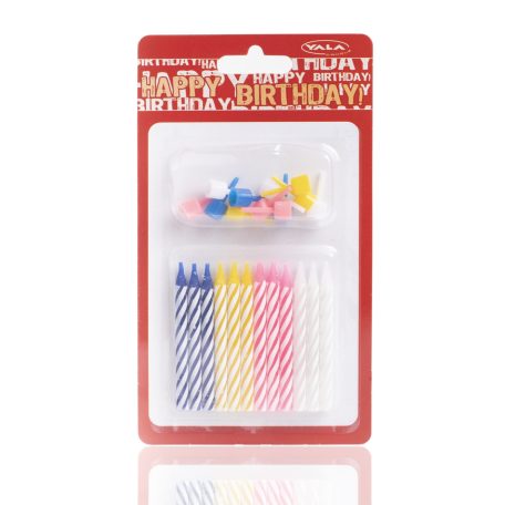 Gyertya Szülinapi*12  Színes 497159