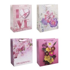Papírtasak "L" Virág 26X3 MIX028