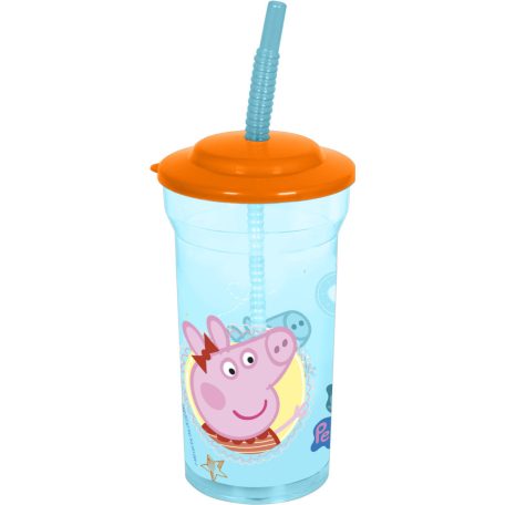 674563 PEPA PIG ÁT.SZ.POHÁR 460ML