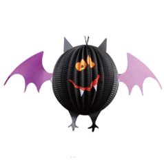 P.Lampion Denevér Fek/Lila 372348