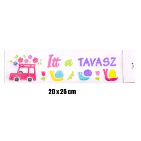 Ablakzselé Itt A Tavasz15X55 312842