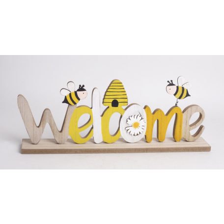 Fa Felirat Welcome Méh 065028