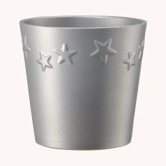 Kerámiakaspó Starlight Ezüst 192132