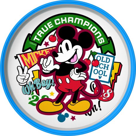 Műa.Mickey True Ltányér Cs.G 674755