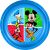 Műa.Mickey Lapostányér 674760