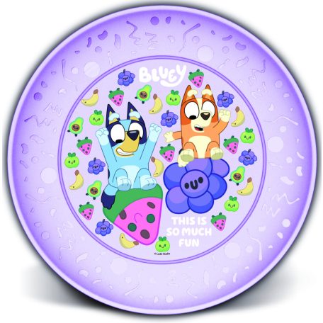 Műa.Bluey Joy-Lapostányér 674821