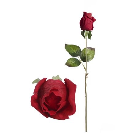  Rózsa Real Touch Piros45Cm *50019