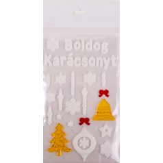 Ablakzselé Feh/Arany Díszek 312867