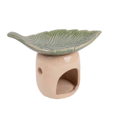 K.Olajm.Levél Tál Zöld 17 160154