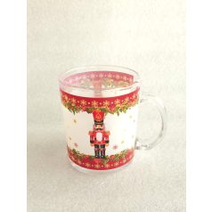 Üveg Bögre Diótörő 7,8X9,7Cm 102115