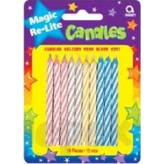 Gyertya Csíkos Elfújh.Lan. 497151