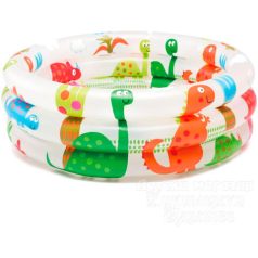 Intex Dino három gyűrűs pancsoló baba medence 61x22 cm