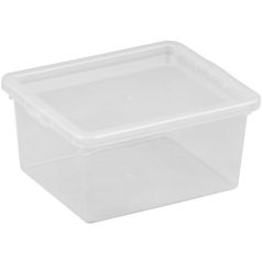  Tárolódoboz tetővel 2,3 L  Átlátszó 