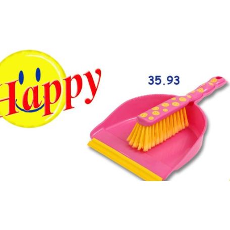 Lapát+kefel Happy