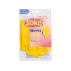 Söke Eco 32G Sárga Gumikesztyű