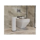 Álló WC papír tartó króm színű 38X15X4,3 cm SB077