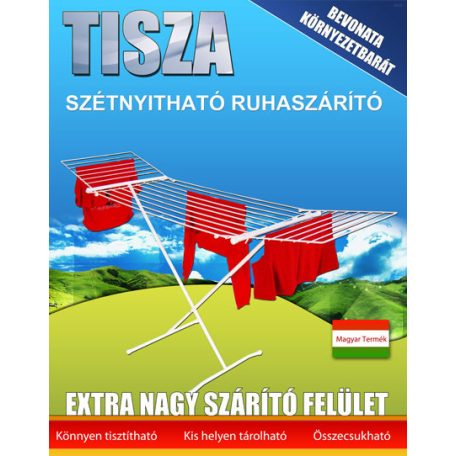 Ruhaszárító Tisza 135 cm x 54 cm