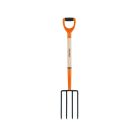 Truper Bj-4Pc 4 Ágú Acél Ásóvilla D Comfort Grip Markolattal, 18/102 Cm (101540)