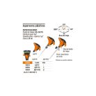 Truper Locsoló Pulzáló 90-360 Fokban Állítható,17M-Es Lefedési Kör Asp-P11