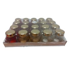 Mécses Üveg  Mix La 72  20db-os