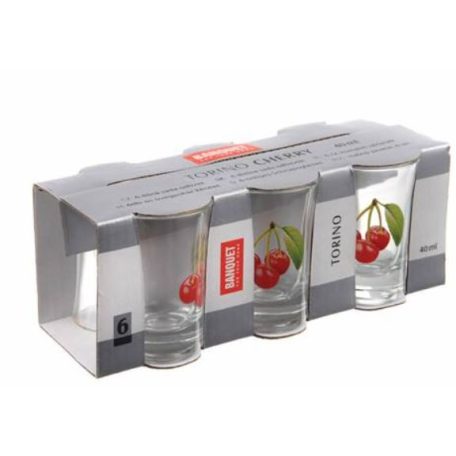 Pálinkáspohár Meggy 40Ml 041402T-B