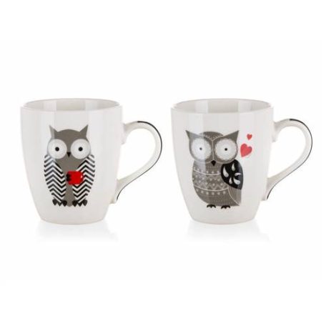 Owl Bögre 240Ml Mix Decor 60221587 