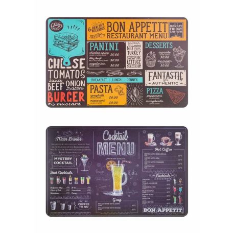 Menu Tányéralátét 12801016 