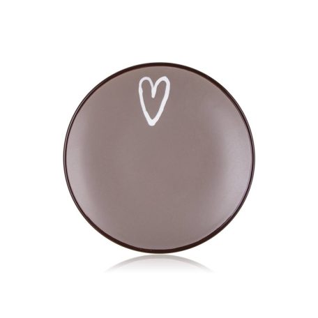 Ker.D.Tányér Heart 19Cm Br 60324951 