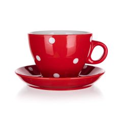 Csésze Alátéttel Dots 290M 60223089 