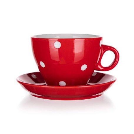 Csésze Alátéttel Dots 290M 60223089 