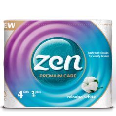   ZEN Prémium Care wc papír 4t. 3r. 145 lap 19m Relaxing White
