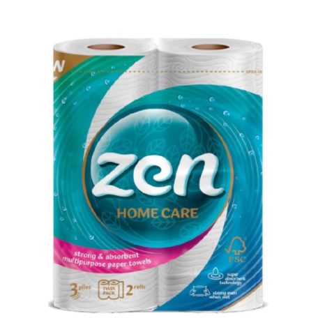 ZEN Prémium Care papírtörlő 2tek. 3r. 2X50 lap 12/# Home Care